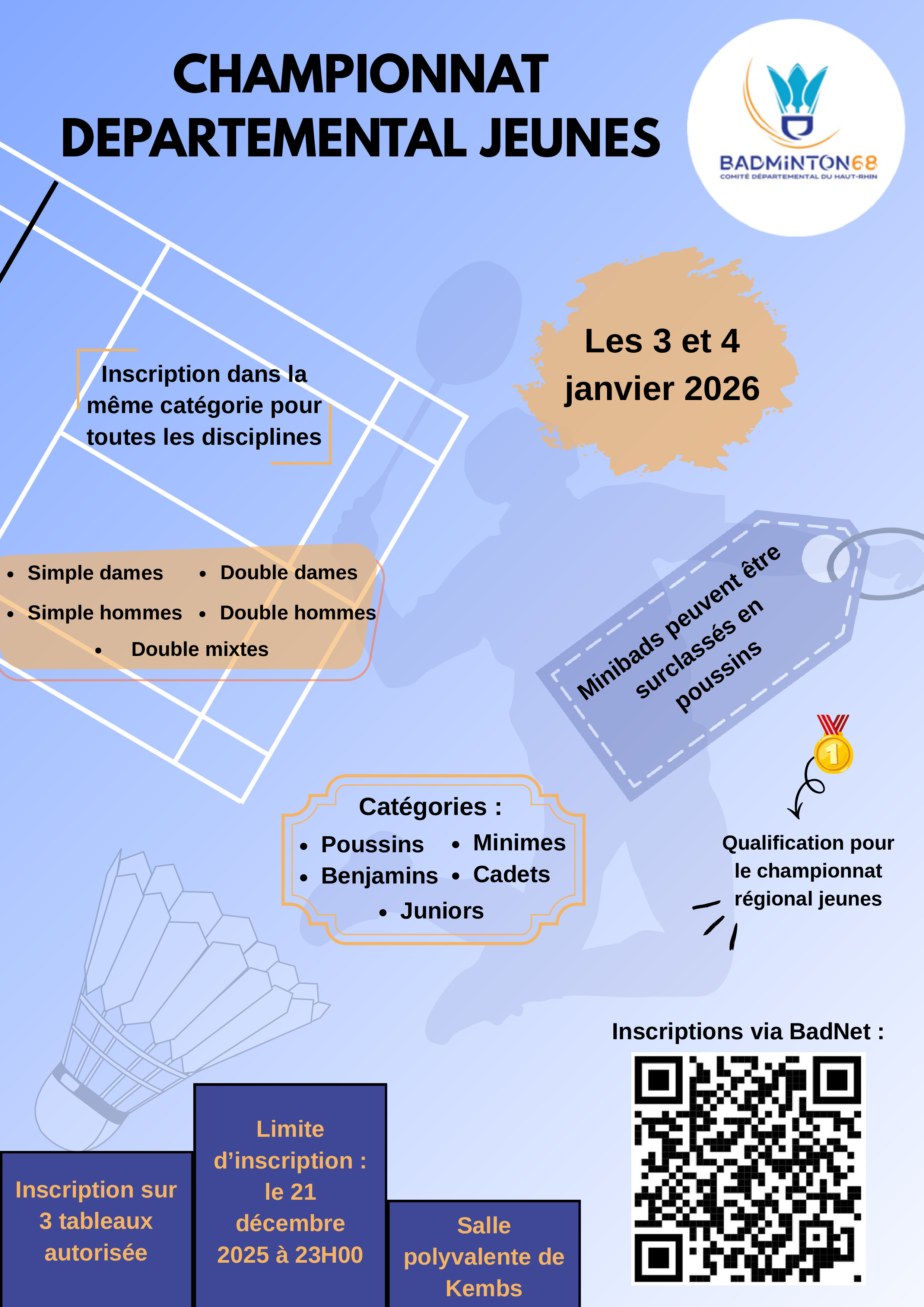 Championnat Départemental 68 - Jeunes